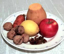 Тыквенный салат быстро и вкусно - шаг 1 Тыквенный салат быстро и вкусно - шаг 1