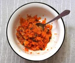 Тыквенный салат быстро и вкусно - шаг 5 Тыквенный салат быстро и вкусно - шаг 5