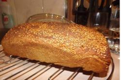 Хлеб из тыквенного пюре