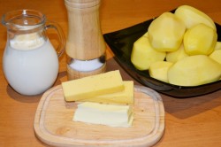 Толченая картошка с молоком - шаг 1 Толченая картошка с молоком - шаг 1