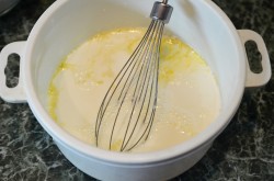 Толстые блины на молоке - шаг 5 Толстые блины на молоке - шаг 5