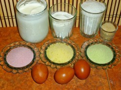 Торт Битое стекло с бисквитом