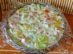 Торт Битое стекло с бисквитом