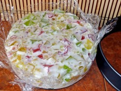 Торт Битое стекло с бисквитом