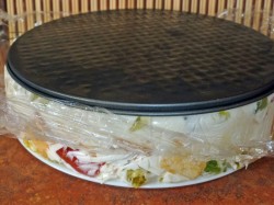 Торт Битое стекло с бисквитом