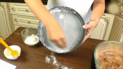 Торт Брауни с воздушной шапочкой из мусса с маршмеллоу