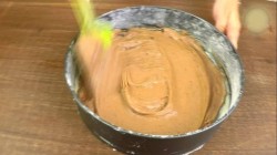 Торт Брауни с воздушной шапочкой из мусса с маршмеллоу