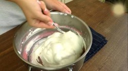 Торт Брауни с воздушной шапочкой из мусса с маршмеллоу