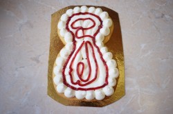 Торт цифра 8