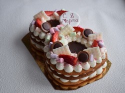 Торт цифра 8