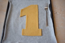 Торт Цифра 1 один на год,  день рождение и юбилей