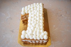 Торт Цифра 1 один на год,  день рождение и юбилей