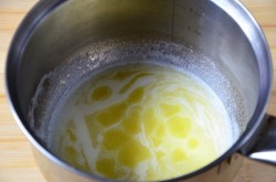 Торт из кукурузных палочек со сгущенкой на скорую руку