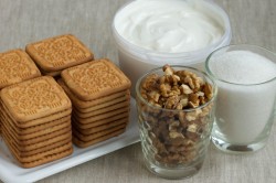 название картинки Торт из печенья и сметаны без яиц