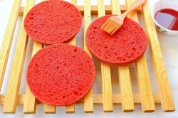 название картинки Торт Красный бархат с зеркальной глазурью