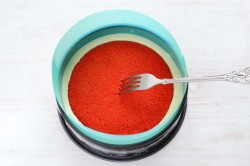 название картинки Торт Красный бархат с зеркальной глазурью