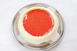 название картинки Торт Красный бархат с зеркальной глазурью