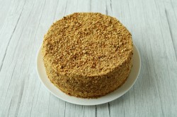 Торт медовик на сковороде - шаг 20 Торт медовик на сковороде - шаг 20