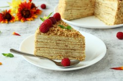 Торт медовик на сковороде - шаг 22 Торт медовик на сковороде - шаг 22