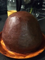 Торт Новогодний Мешочек с деньгами - шаг 15 Торт Новогодний Мешочек с деньгами - шаг 15