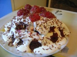 Торт Минутка с какао в микроволновке очень быстрый