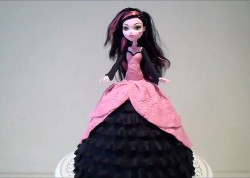 Торт Монстр Хай из мастики