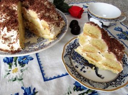 Торт песочный из шариков Сюрприз