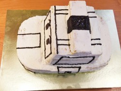 Торт Полицейская машина - шаг 9