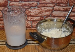 Торт Рождественское полено с вишней