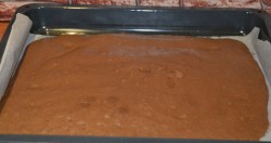 Торт Рождественское полено с вишней