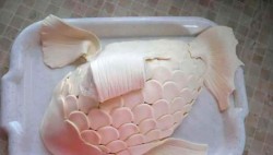 название картинки Торт Рыба из мастики