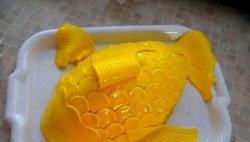 название картинки Торт Рыба из мастики