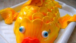 название картинки Торт Рыба из мастики