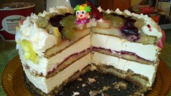 название картинки Торт Бисквит с фруктами