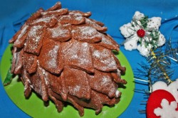 Новогодний торт Шишка на 2020