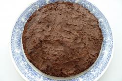 название картинки Торт трюфель с горьким шоколадом и сливками