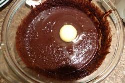 название картинки Торт трюфель с горьким шоколадом и сливками