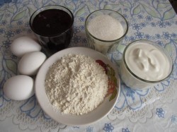 Торт Трухлявый пень на сметане