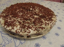 Торт Трухлявый пень на сметане