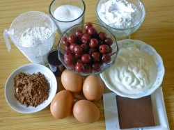 Торт вишня в шоколаде