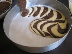 Классический торт Зебра - шаг 7