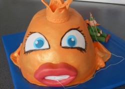 Торт Золотая Рыбка