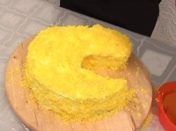 название картинки Торт Золотой петушок