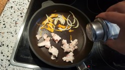 Бурито с курицей и стручковой фасолью