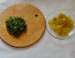 Тарталетки с начинкой из крабовых палочек - шаг 7 Тарталетки с начинкой из крабовых палочек - шаг 7