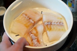 название картинки Треска на пару