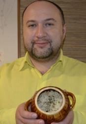 Треска в горшочке с вином и рисом