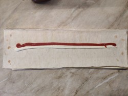 Сосиски в лаваше на сковороде