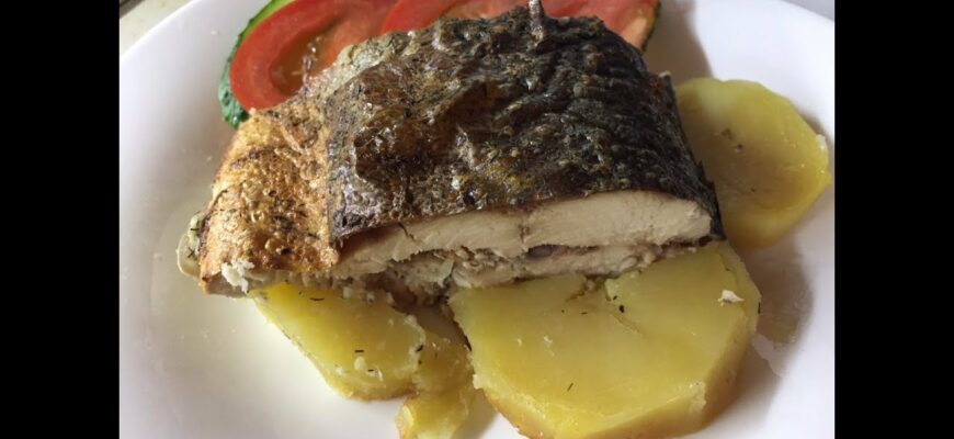 Запеченный тунец в духовке