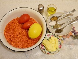 название картинки Турецкий чечевичный суп пюре